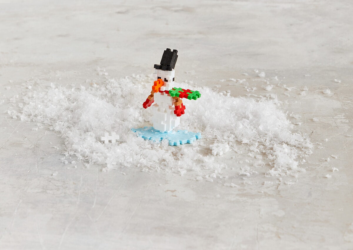 Tube Snowman 100 stuks