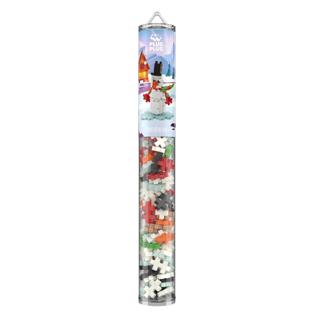 Tube Snowman 100 stuks