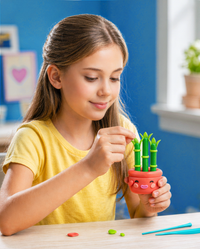 Interactieve Boetseerklei Plant Friends (15 potjes)