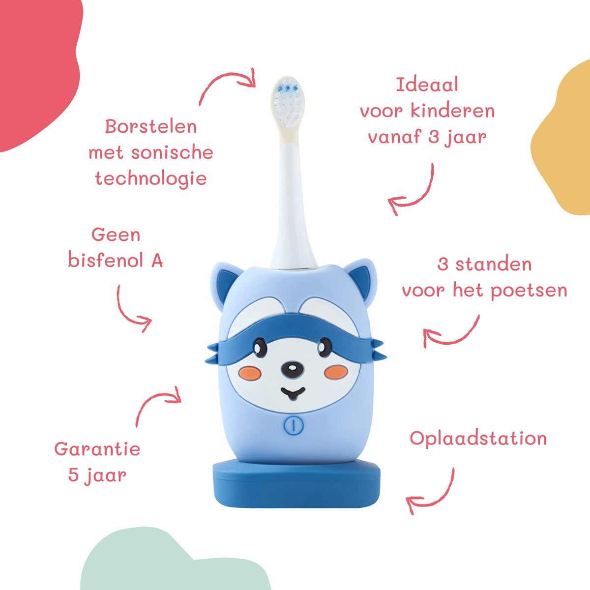 Zoo Toothbrush Raccoon