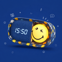Smiley World Dreamy Clock Blue