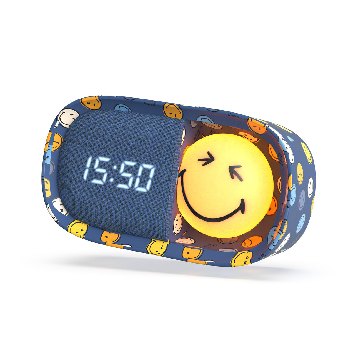 Smiley World Dreamy Clock Blue