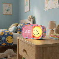 Smiley World Dreamy Clock Pink