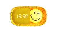 Smiley World Dreamy Clock Yellow