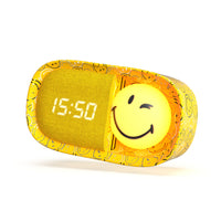 Smiley World Dreamy Clock Yellow