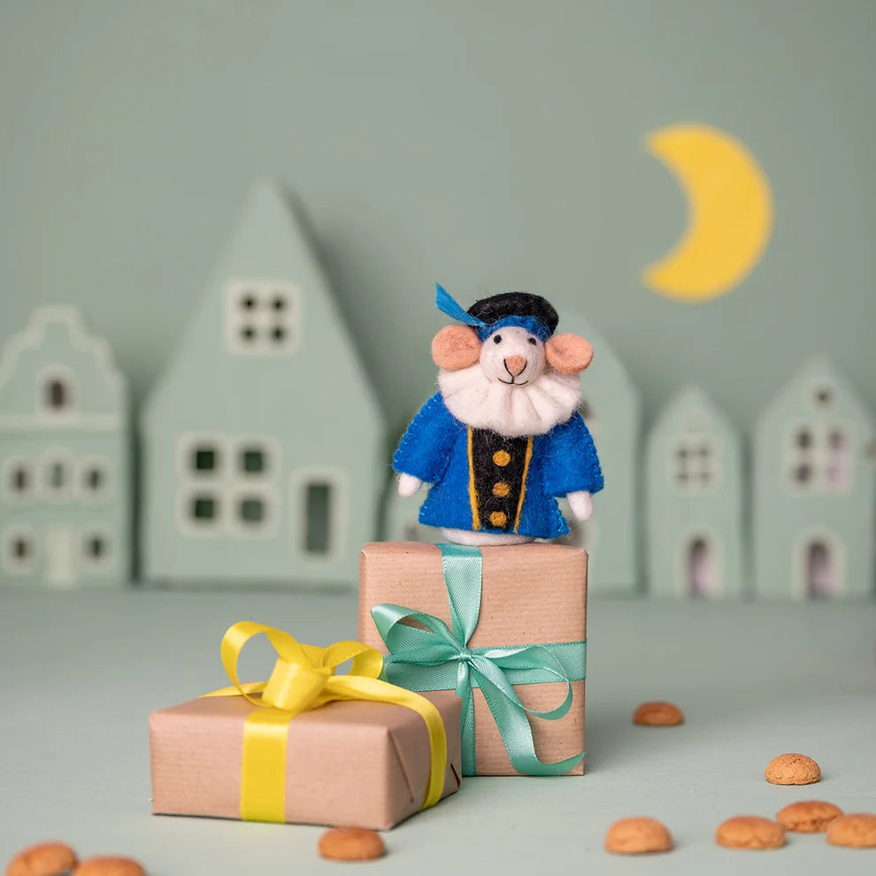 Vingerpopje Pietermuis Blauw