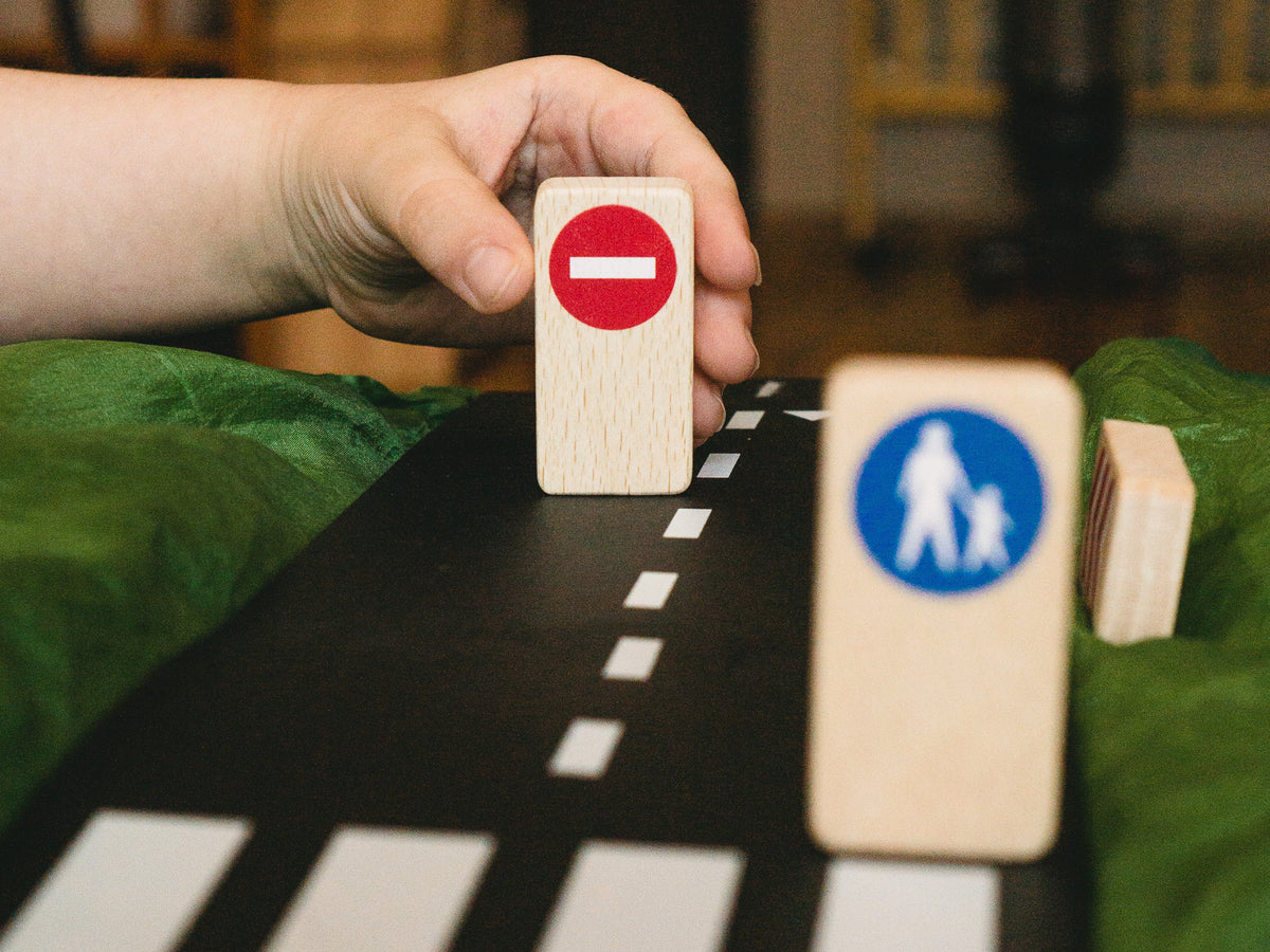 Roadblocks Traffic Signs