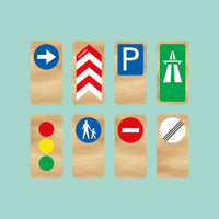 Roadblocks Traffic Signs