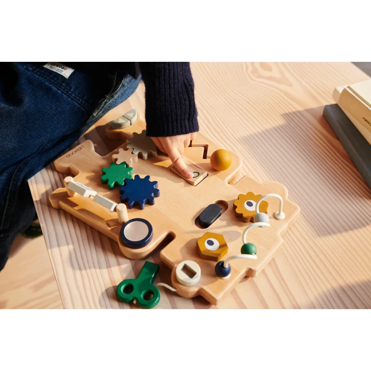 Liewood Activiteitenpaneel Carola Robot Indigo Blue