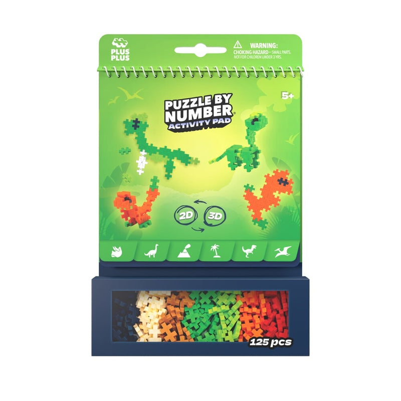 Plus-Plus Activity Pad - Dinosaurs