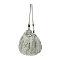 2-in-1 organic babyspeelkleed & reistas - meadow green