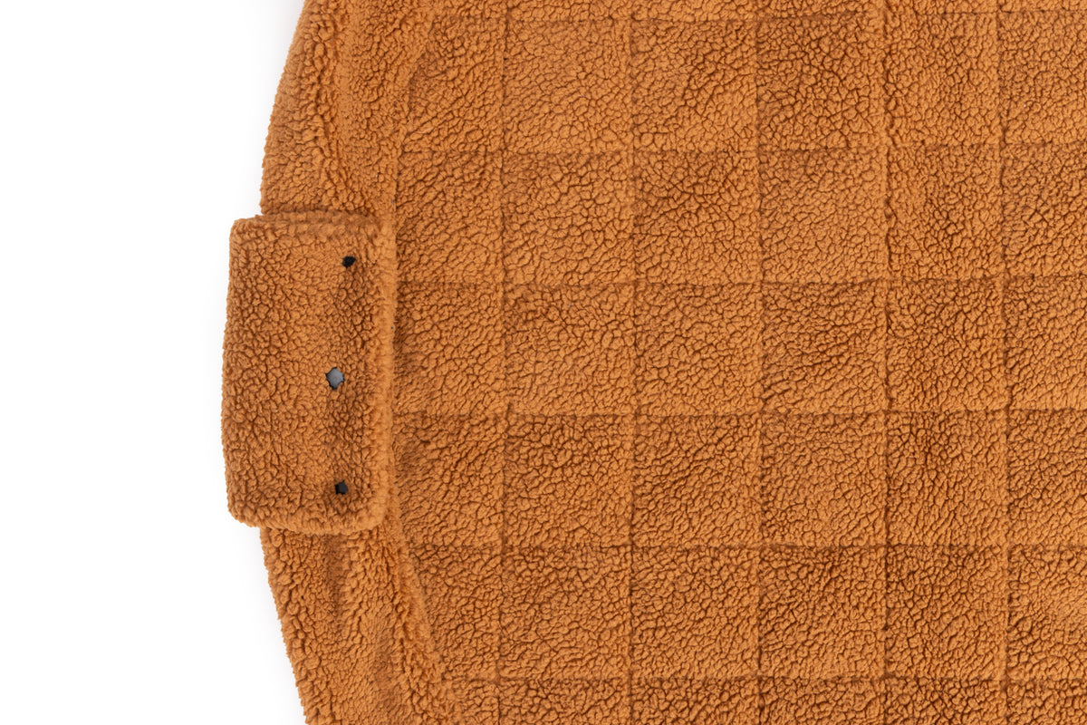 2-in-1 babyspeelkleed & reistas – teddy brown