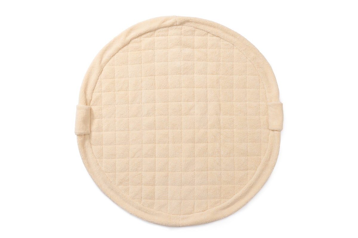 2-in-1 babyspeelkleed & reistas – teddy oak