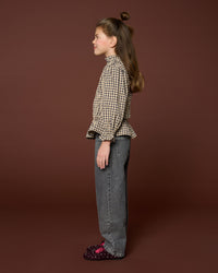 Petit Blush Jeans Ballon Fit Washed Grey
