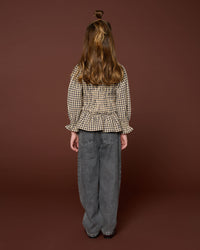 Petit Blush Jeans Ballon Fit Washed Grey