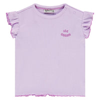 Babyface Shirt Short Sleeve Stripe Buttercup