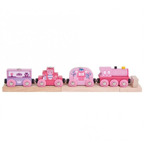 Bigjigs Toys Houten Trein | Prinsessen