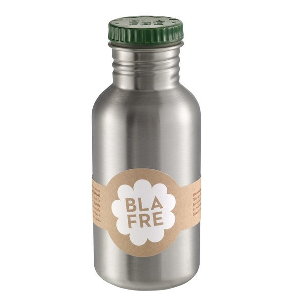 Blafre Stalen drinkfles 500ml Donkergroen