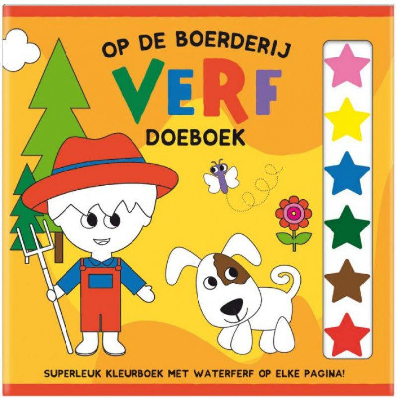 Creatief Doeboek Verf Op de boerderij