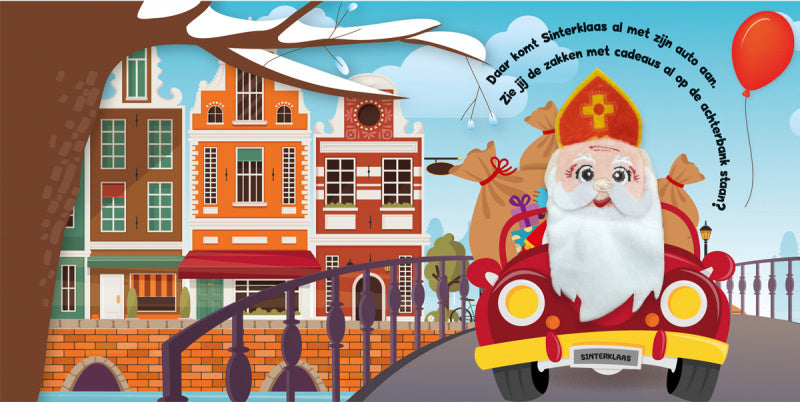 Het Geheim van Sinterklaas vingerpopboekje