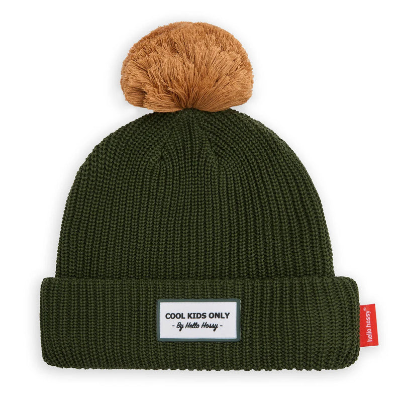 Hello Hossy Beanie Block Forest