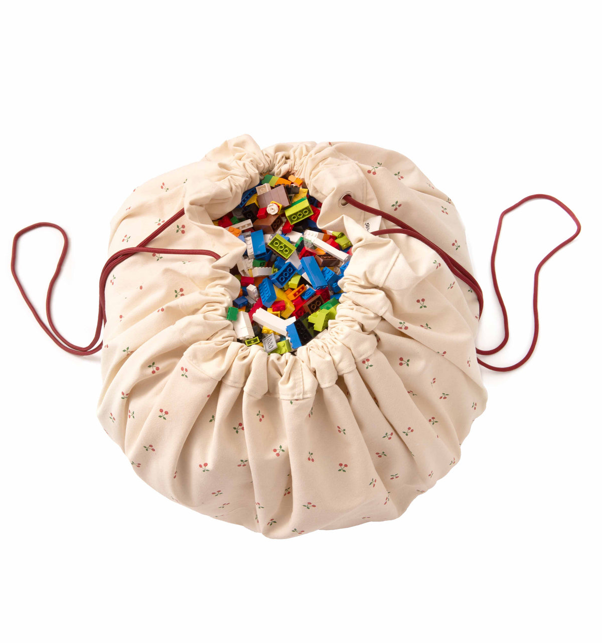 3-in-1 speelkleed & opbergzak - cherry cherry