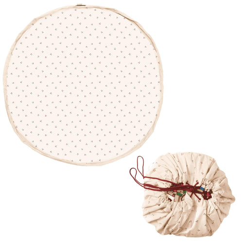 3-in-1 speelkleed & opbergzak - cherry cherry