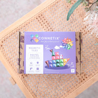 Connetix Magnetische Tegels Pastel Starter Pack 64 stuks