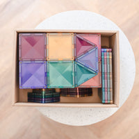 Connetix Magnetische Tegels Pastel Starter Pack 64 stuks