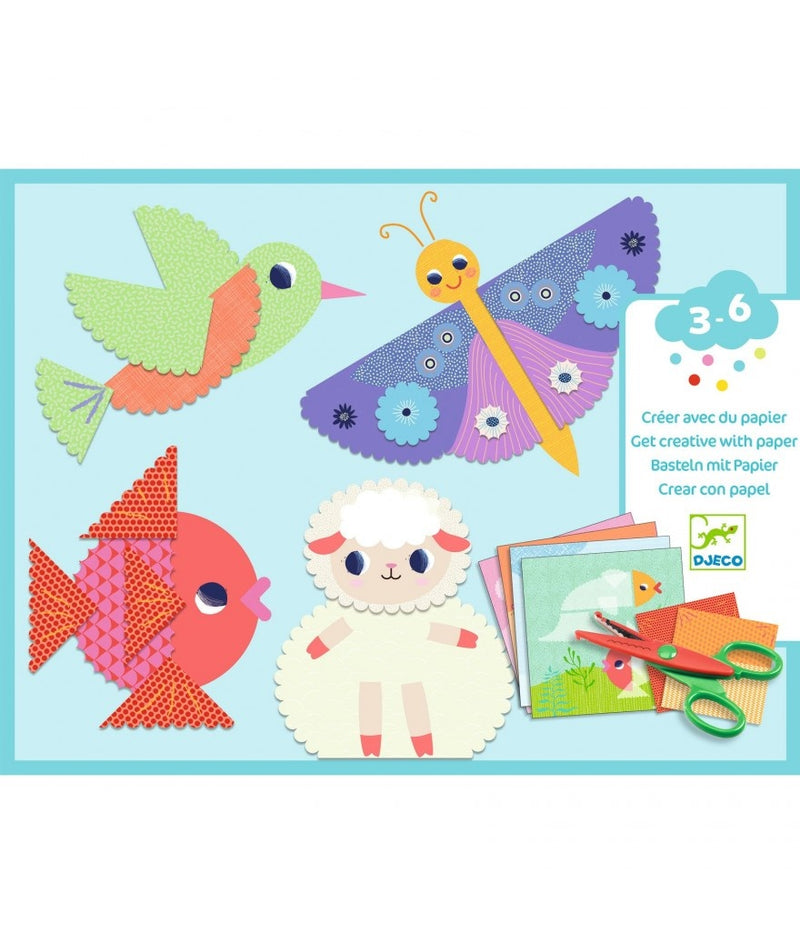 Djeco Knutselset Papierkunst Kartelrand