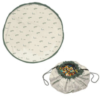 3-in-1 speelkleed & opbergzak - croco