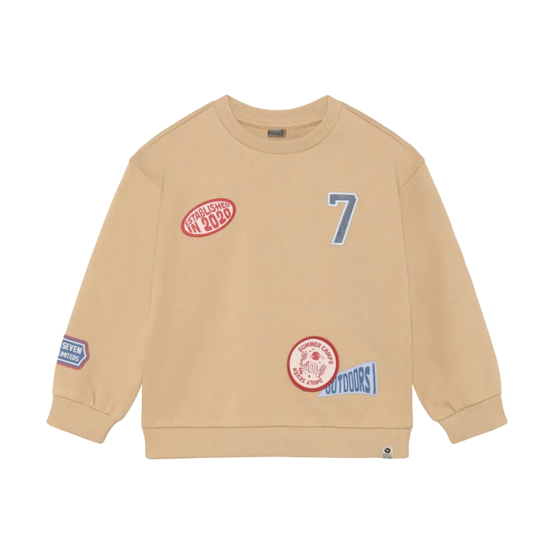 Daily7 Oversized Sweater Badges