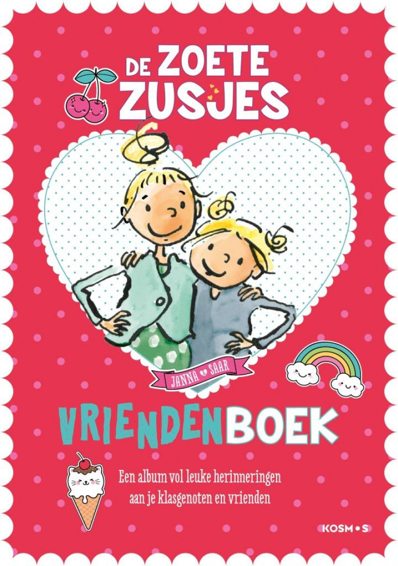 De Zoete Zusjes Vriendenboekje