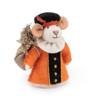 Sjaal met Verhaal Decoratie Muis Pietermuis Oranje