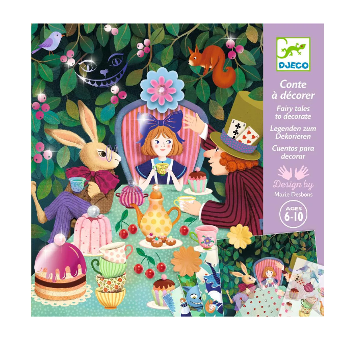 Djeco Sprookjes decoreren - in Wonderland