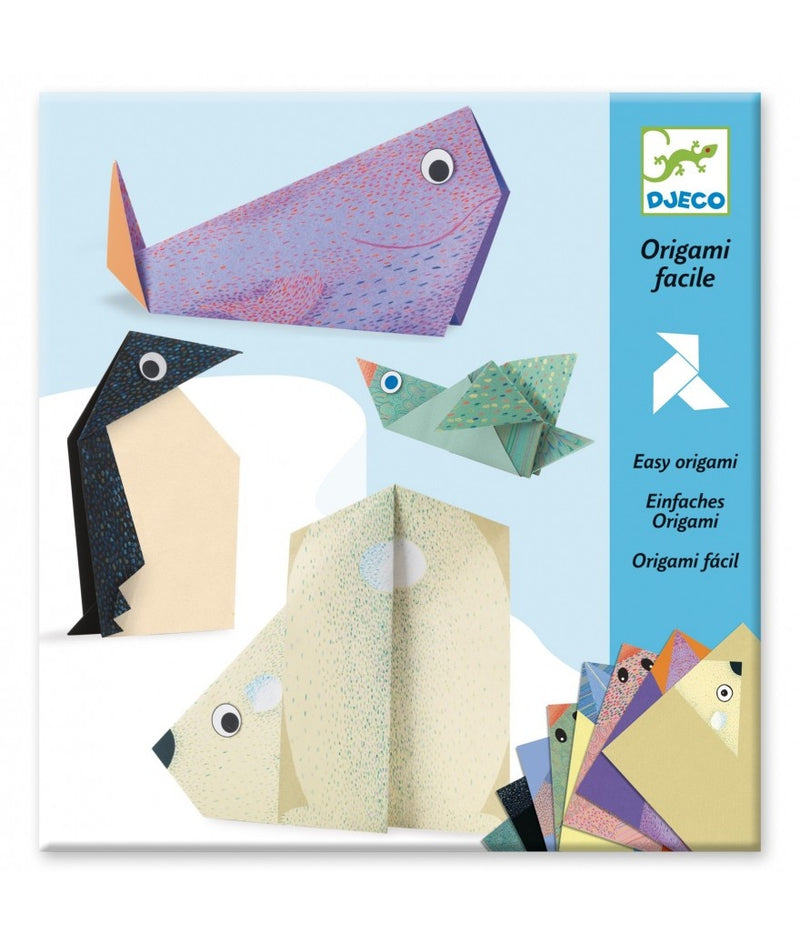 Djeco Eenvoudig Origami Knutselpakket | Pooldieren