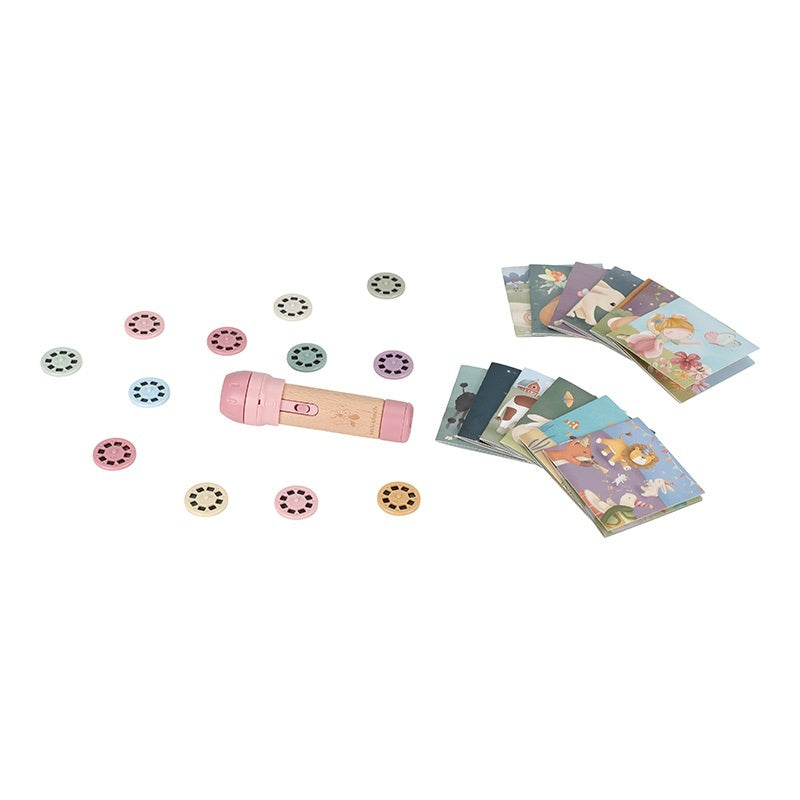 Little Dutch Verhalenprojector Zaklamp Roze