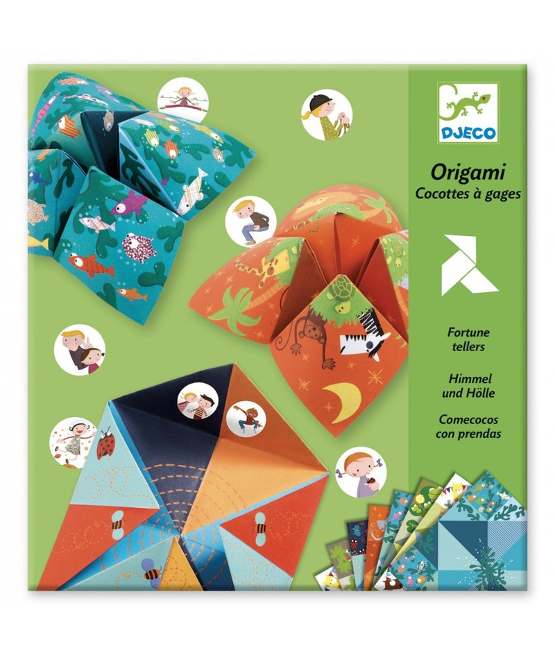 Djeco Origami Papieren Happertjes - Dieren