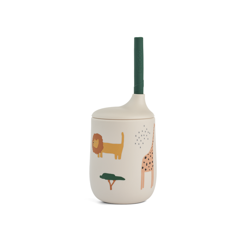 Liewood Sippy Cup Ellis Safari Sandy Mix