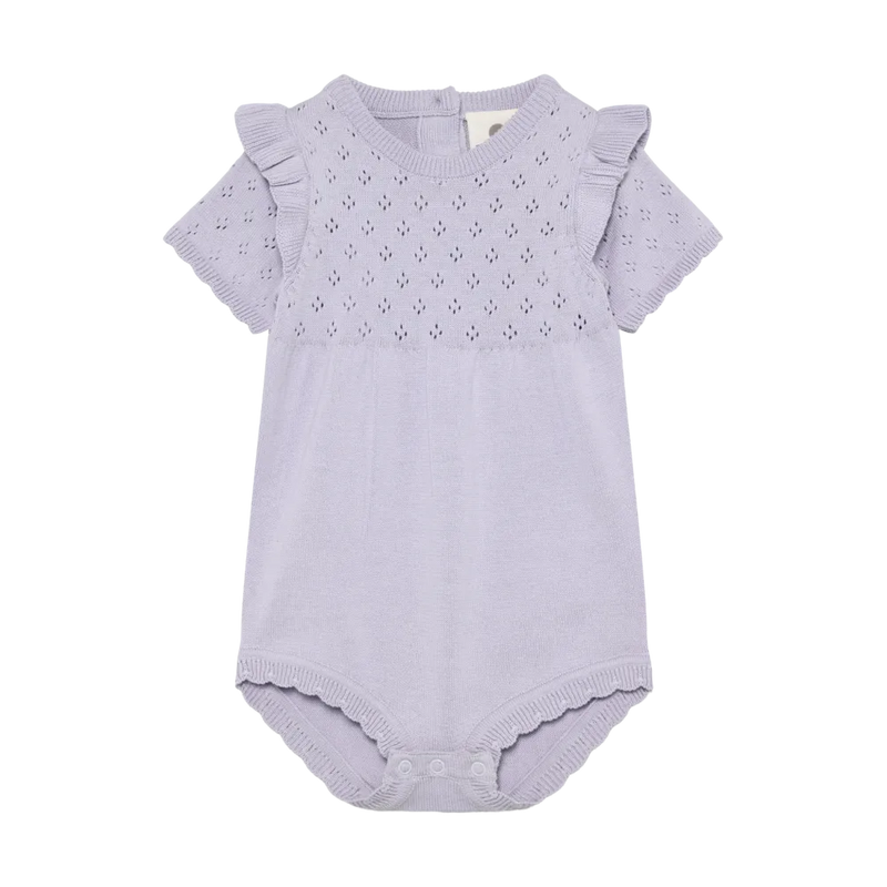 EnFant Romper Knit Purple Heather