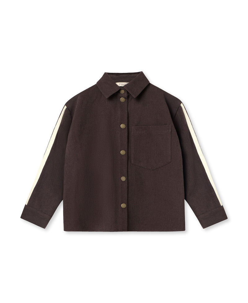 Fliink Donny Shirt Coffee Bean