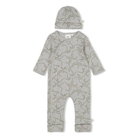 Feetje Babykleding Geschenkset Onesie met Muts Grijs
