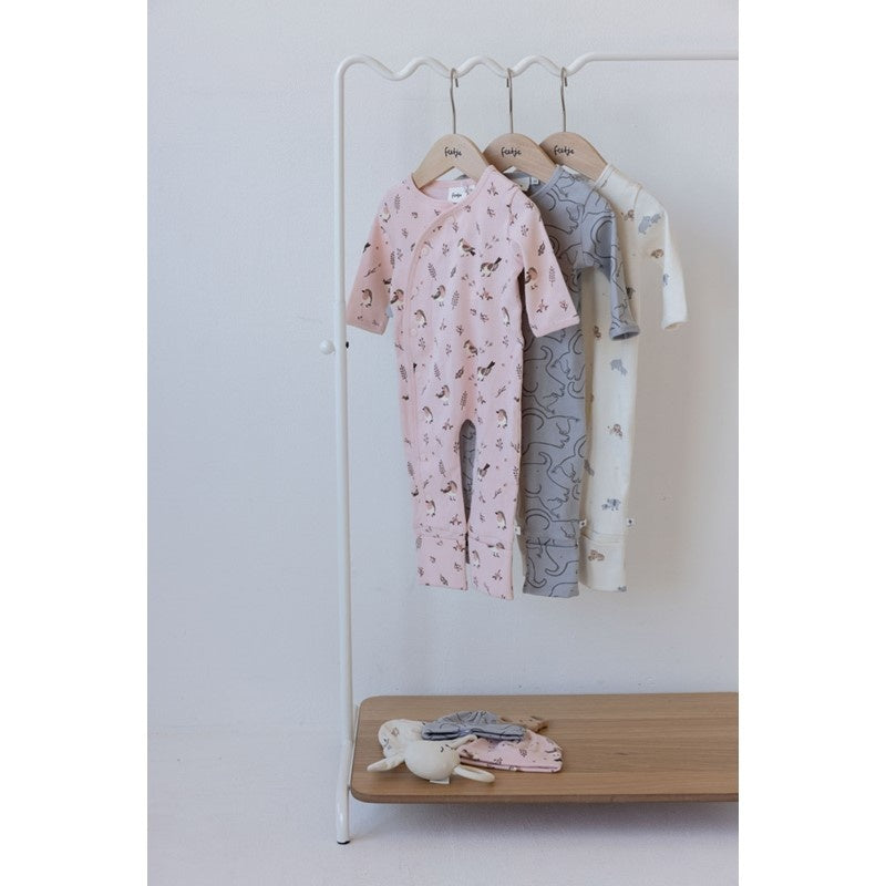 Feetje Babykleding Geschenkset Onesie met Muts Roze