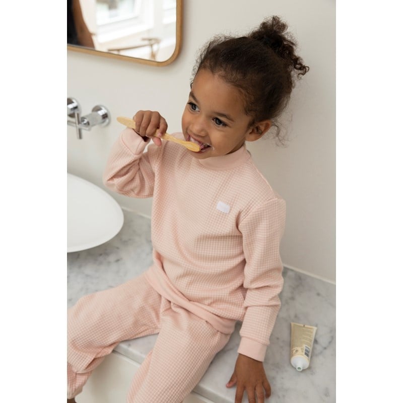 Feetje Pyjama's Pyjama Wafel Oud Roze