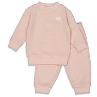 Feetje Pyjama's Pyjama Wafel Oud Roze
