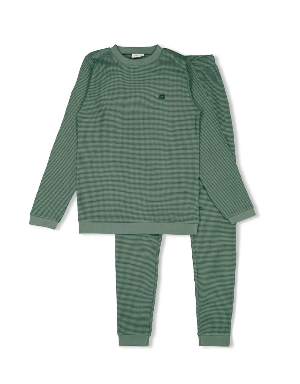 Feetje Pyjama's Pyjama Family Edition Zeegroen