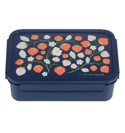 A Little Lovely Company Bento Lunchbox Aardbeien