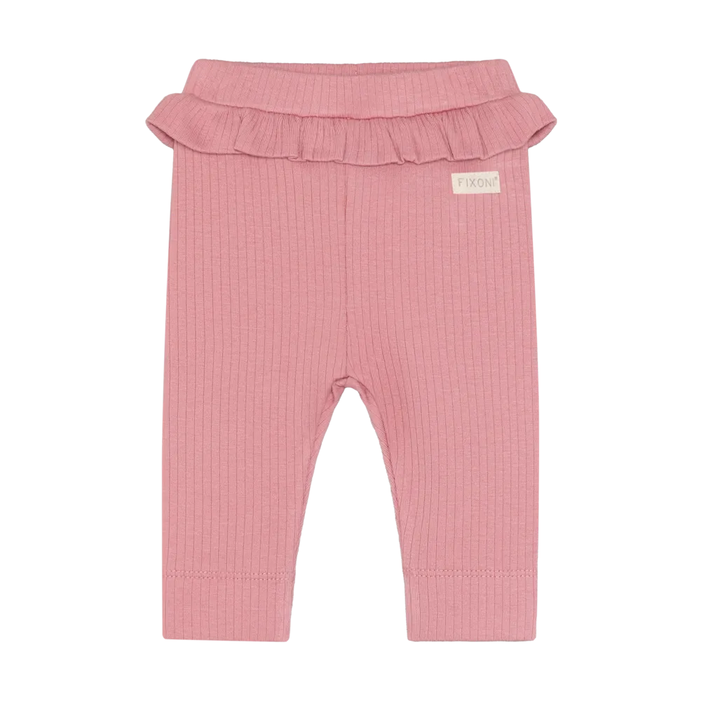 Fixoni Legging Rib Dusty Rose