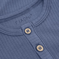 Fixoni Romper Rib Vintage Indigo