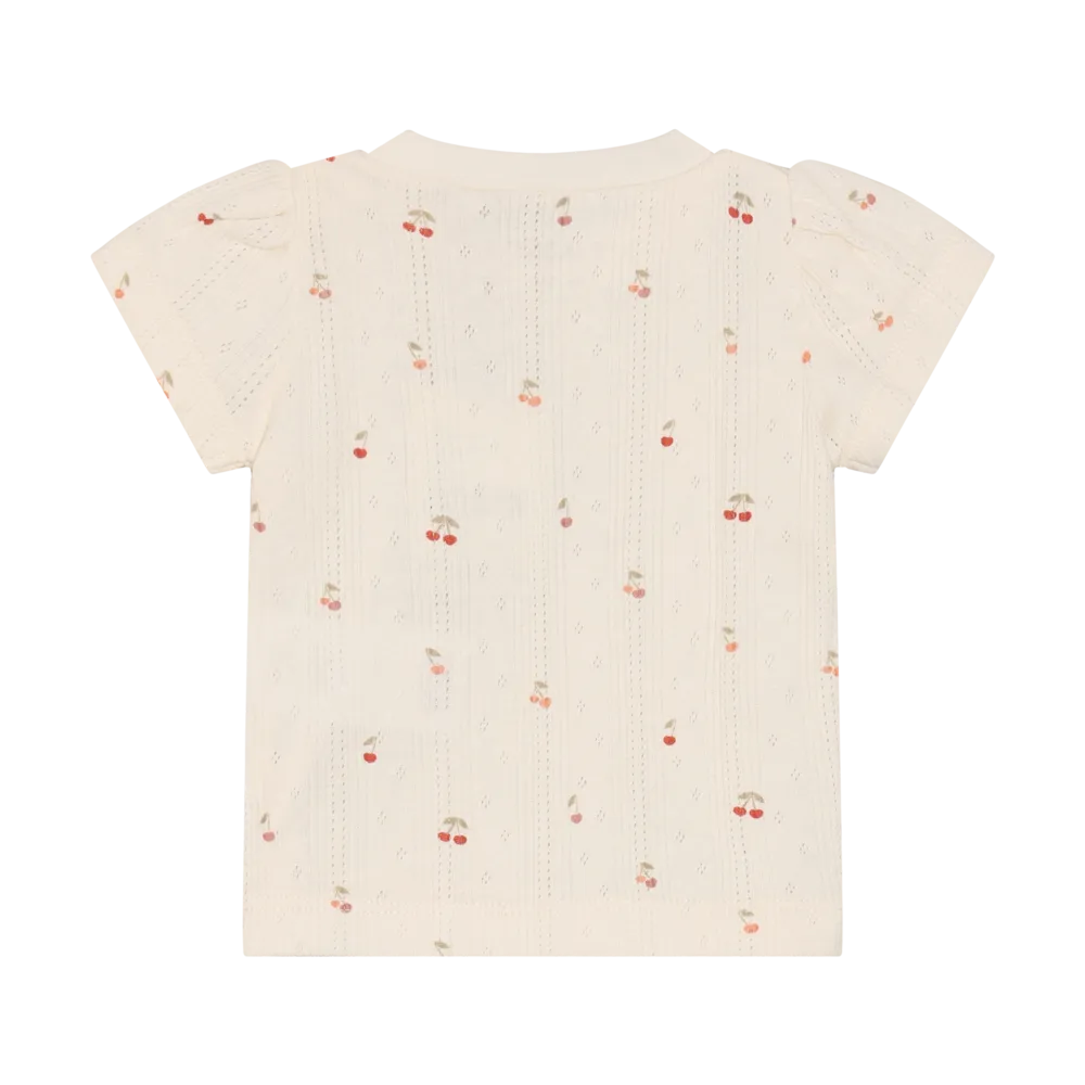 Fixoni Shirt Pointelle Eggnog